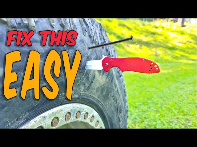 Flat Tire? No Problem!  How to Repair ANY Flat Tire