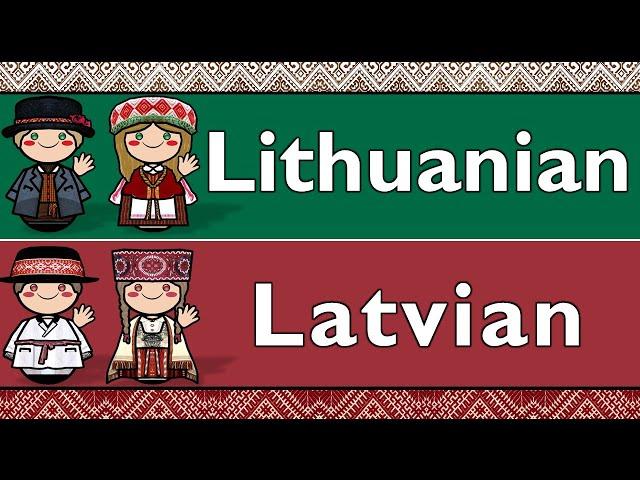 BALTIC: LITHUANIAN & LATVIAN