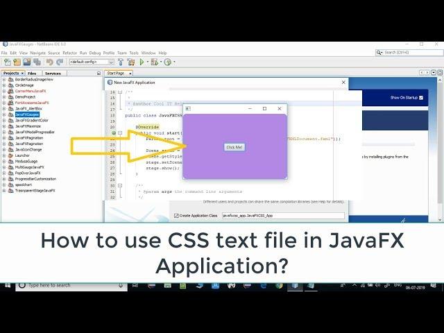 How to use CSS in JavaFX applications? | Tutorial for Beginners