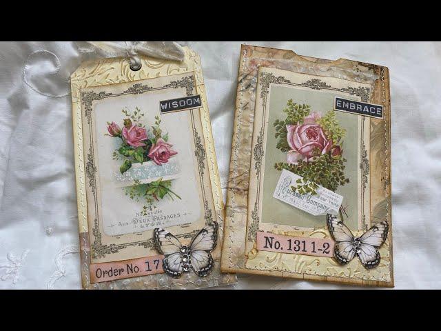 Craft with me ; journal pocket & Tag