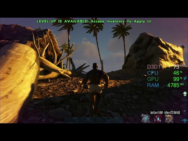 GeForce GTX 1060 6GB -- Intel Core i5-8400 -- ARK Survival Evolved FPS Test