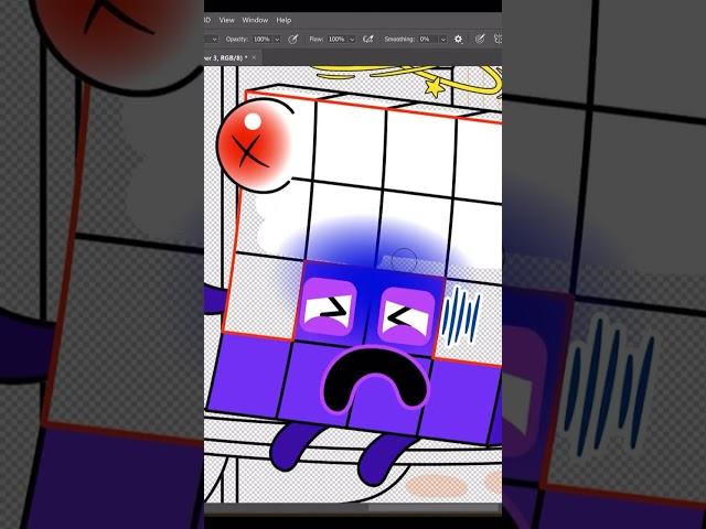 Emergency!!! NB 16 Was Injured #numberblocks  #coloringstory  #fanmade #shorts #drawing