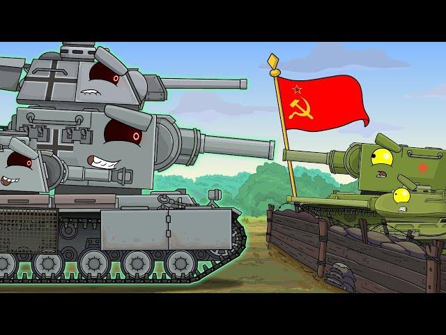 Attack of the Third Reich fanatics - Cartoons about tanks