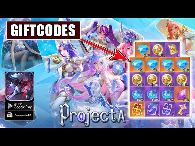 Project A Gameplay & 9 Giftcodes - Idle RPG Android | Project A 9 Codes How To Redeem Code