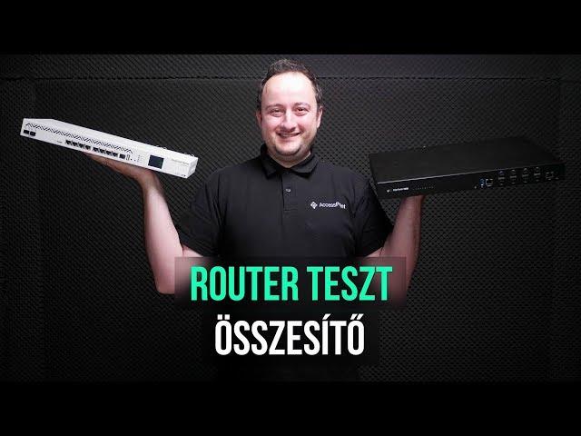 Router test summary - ENGLISH SUBTITLES