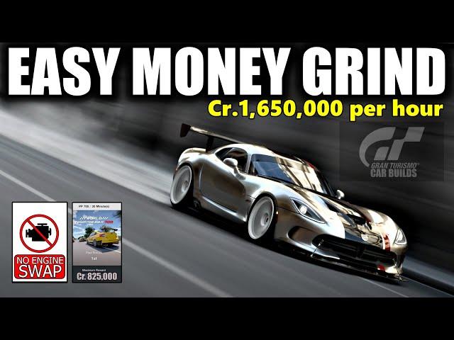 Easy Money Method GT7 | 700pp Dodge Viper GTS 2013 Tune | New update 1.55 | Le Mans Money Grind