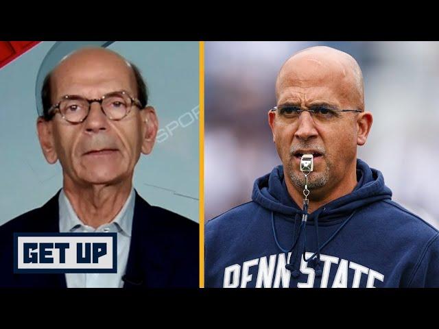 GET UP | "It's time to fire Franklin" - Paul Finebaum reacts to Penn State' home loss to Ohio State