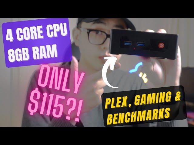 Beelink GK Mini Review Intel Celeron J4125 1080p Plex Server Beast Mini PC Gaming Benchmarks Desktop