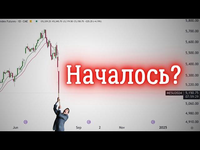 На рынках паника! Кто виноват и Что делать? SPX, TLT, NVDA, TSLA, AMZN, GOOG и др. | Солодин LIVE