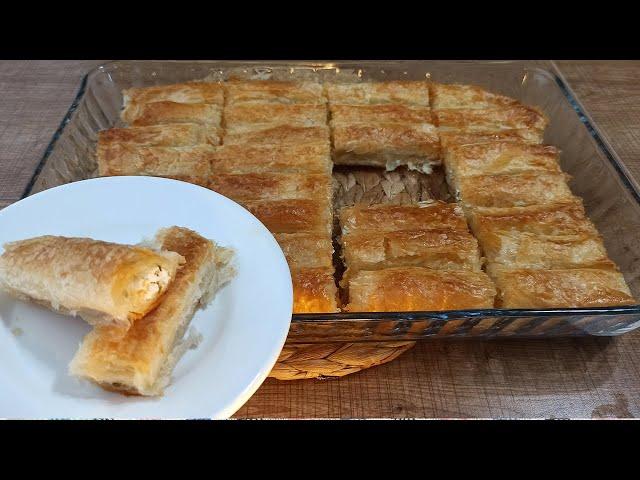 Baklavalık Yufkadan Çıtır Çıtır Börek Tarifi | Emine'nin Köy Mutfağı