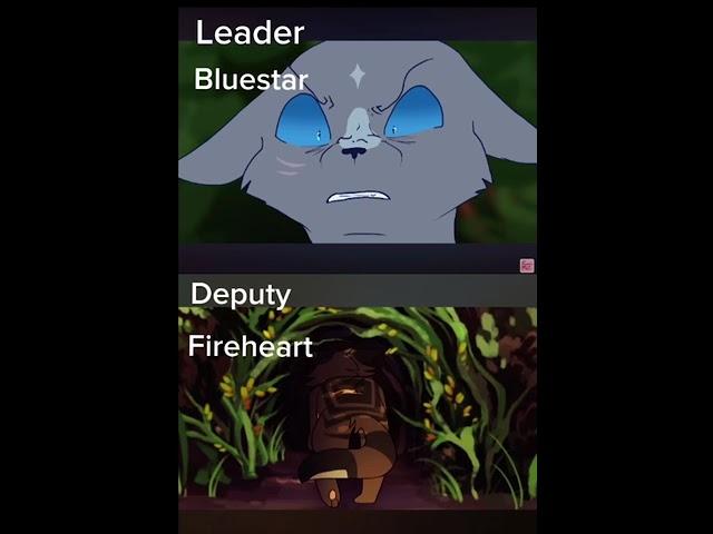 That’s just the way of the clans#warriorcats #leader#deputy