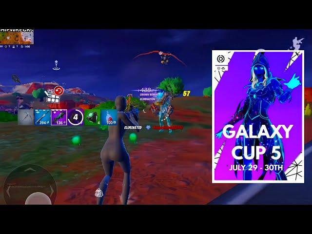 *NEW* Galaxy Cup 5 in Fortnite Mobile...