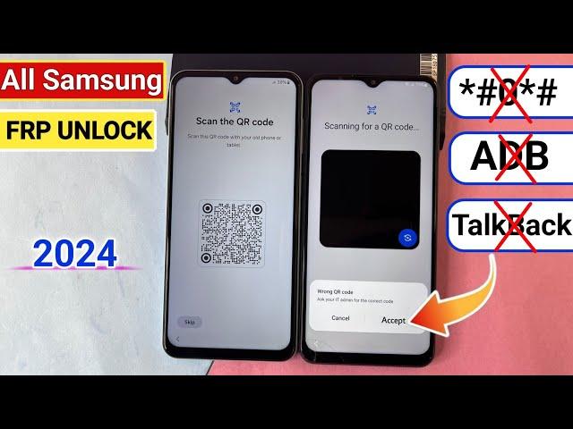 SAMSUNG FRP BYPASS 2024ANDROID 12-13-14 Latest Security 2024️Frp Lock Removal | Frp Unlock