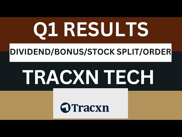 Tracxn Techn Q1 Results 2025 | Tracxn Techn Results Today | Tracxn Techn Share Latest News