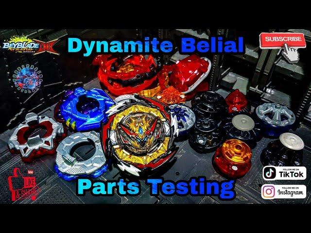 DYNAMITE BELIAL PARTS TESTING | THIS BEYBLADE IS SO CUSTOMIZABLE | BEYBLADE BURST DYNAMITE BATTLE