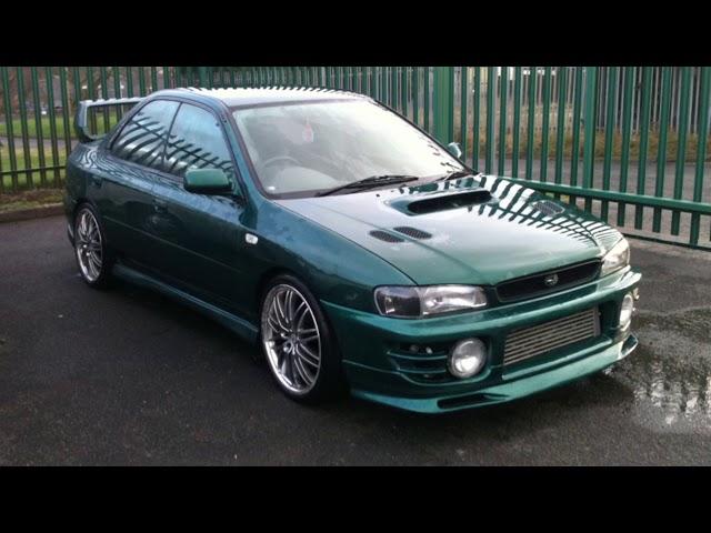 Subaru Impreza 4 door to 2 door wide body conversion part 1