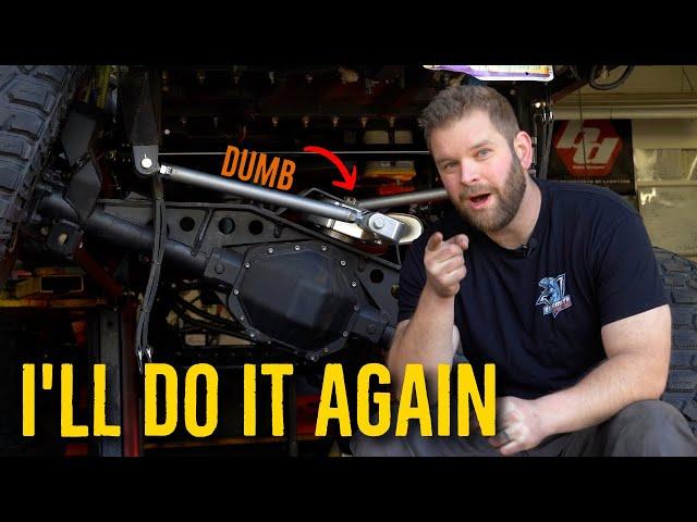 I built the dumbest off-road suspension you've never heard of