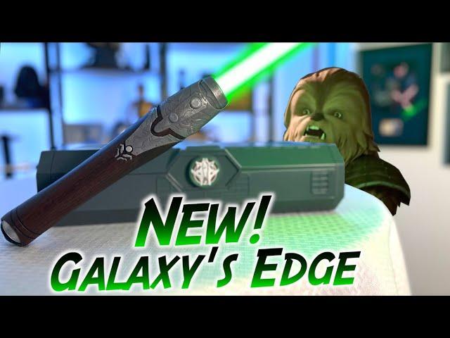 New! Galaxy's Edge Gungi Legacy Lightsaber at Disney Parks