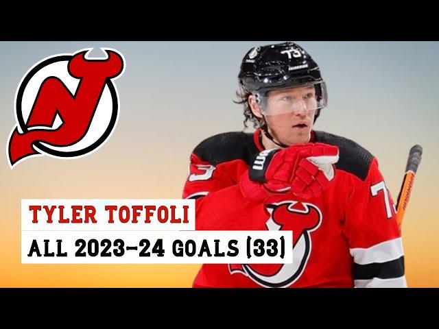 Tyler Toffoli (#73) All 33 Goals of the 2023-24 NHL Season