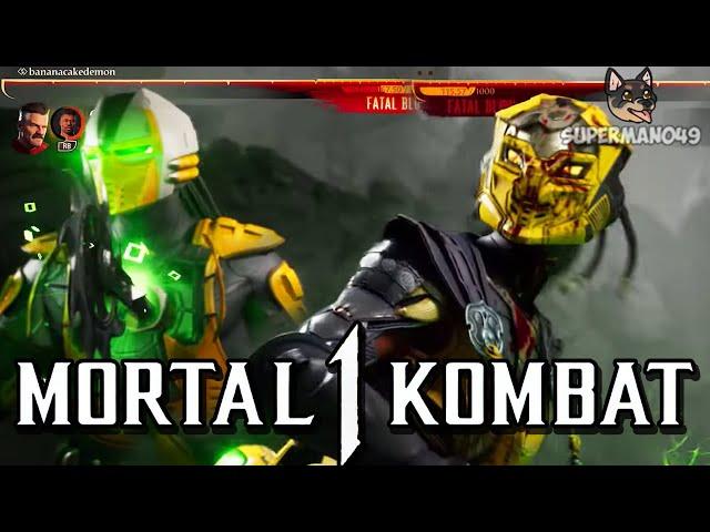 AMAZING BRUTALITY COMBO FINISH!! - Mortal Kombat 1: "Cyrax" Gameplay (Khaos Reigns DLC)