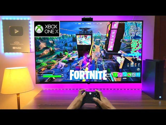 FORTNITE XBOX ONE X (4K HDR 60FPS)