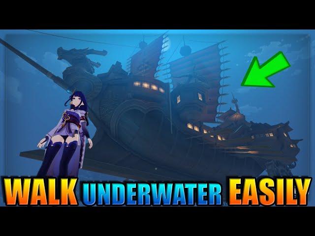 Walk underwater with This NEW UNDERWATER Glitch in Genshin Impact 2.7 [New & Easy Method]