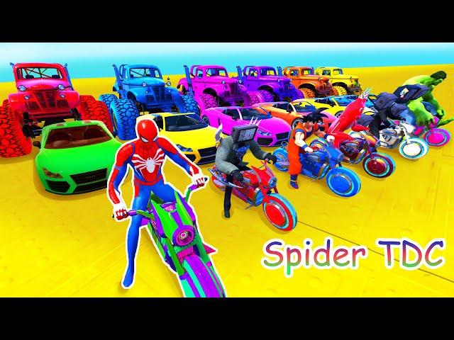 Gearing Up for GTA V Stunt Racing by Spider Man | Sprider TDC