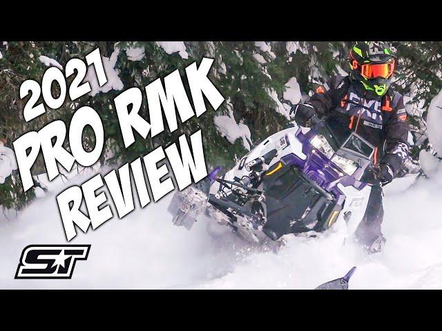 2021 Polaris PRO RMK 850 Full Snowmobile Review