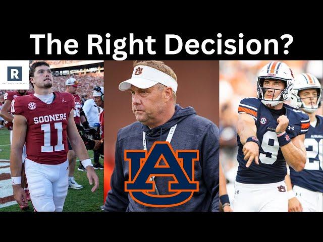 Jackson Arnold vs Walker White | Did Hugh Freeze Make The Right Decision? | Auburn Transfer Portal