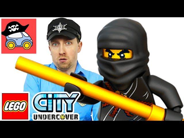   Lego City Undercover прохождение #11 ПОГОНЯ за Ниндзя. Игра Лего Сити полиция Жестянка