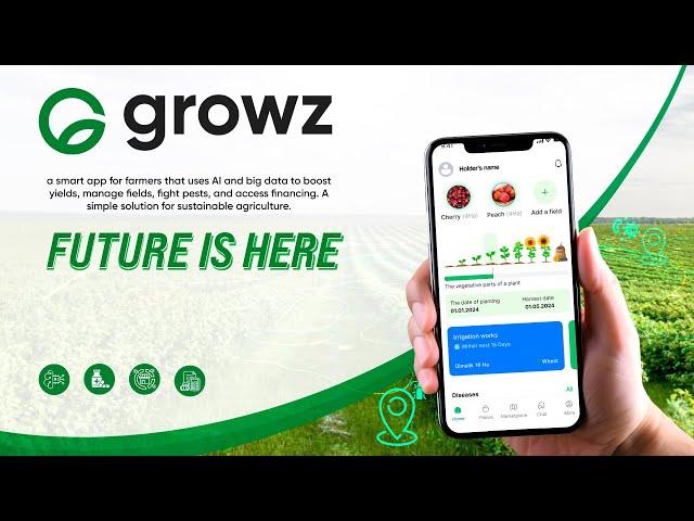 GROWZ - Best agro app | Power of data & AI for sustenable farming #growz #newapp #agro