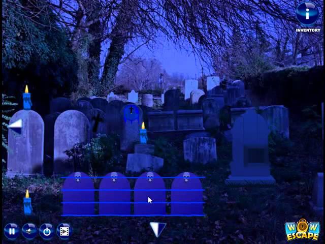 Abandoned Graveyard Escape Video Walkthrough