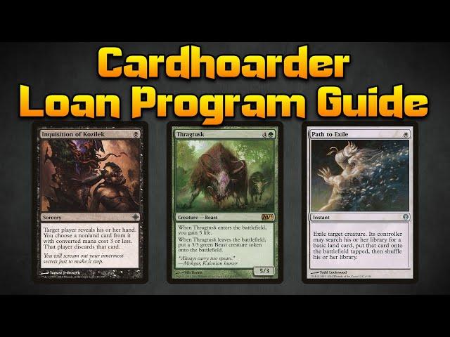 How to Use the Cardhoarder Loan Program (Borrow and Return Cards)