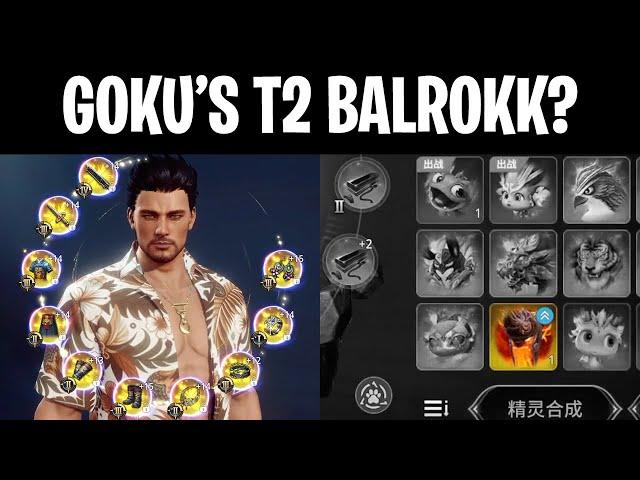 DRAGON GOKU TIERS UP BALROKK?  | MIR4