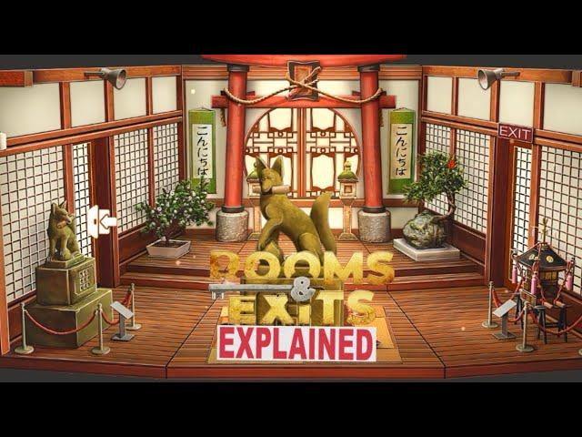 Rooms and Exits Japanese Museum Level 15 - Pharaoh's Bride Chapter