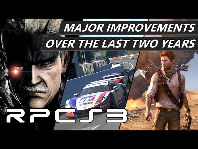 RPCS3 - Two Years of Major PS3 Emulation Improvements!