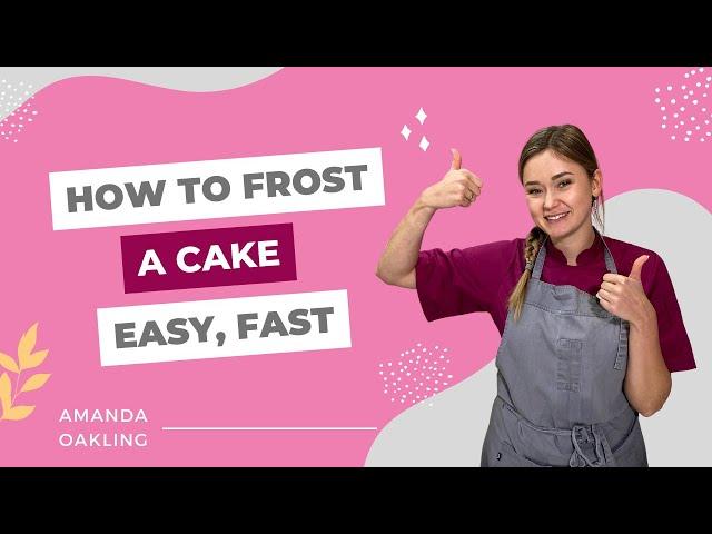 The Cake Decorator's Secret to SMOOTH Frosting