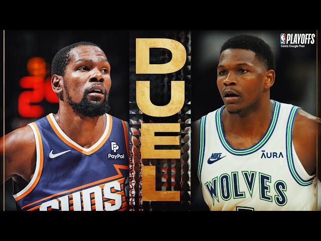 GAME 1 DUEL  Kevin Durant (31 PTS) vs Anthony Edwards (33 PTS) | April 20, 2024