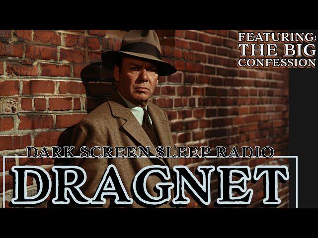 Dragnet Dark Screen Old Time Radio Detective Sleep Marathon