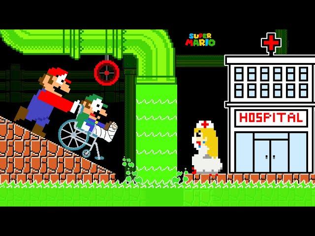 King Rabbit: Mario Odyssey Hospital - What happened to Luigi's legs?