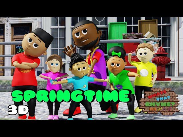 Springtime Song Rap | Spring Hip Hop Song | Nursery Rhyme Compilation