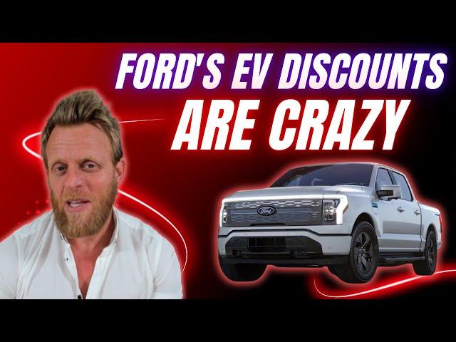 Ford offers HUGE EV discounts that seem too good to be true