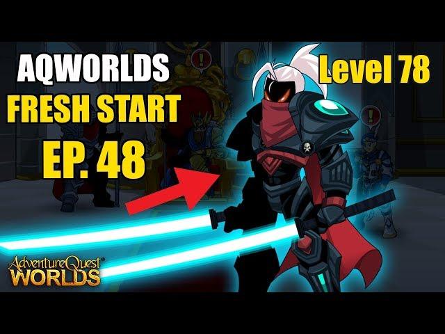 AQW Fresh Start Episode 48 - Getting Void Paladin Armor!!