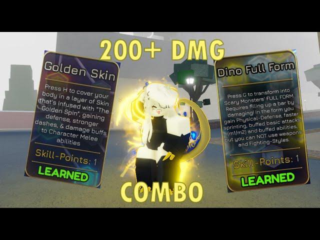 [YBA] SM spin 200 damage ONE SHOT combo !