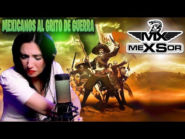 MEXSOR - Mexicanos al grito de guerra | CANTANTE ARGENTINA - REACCION & ANALISIS