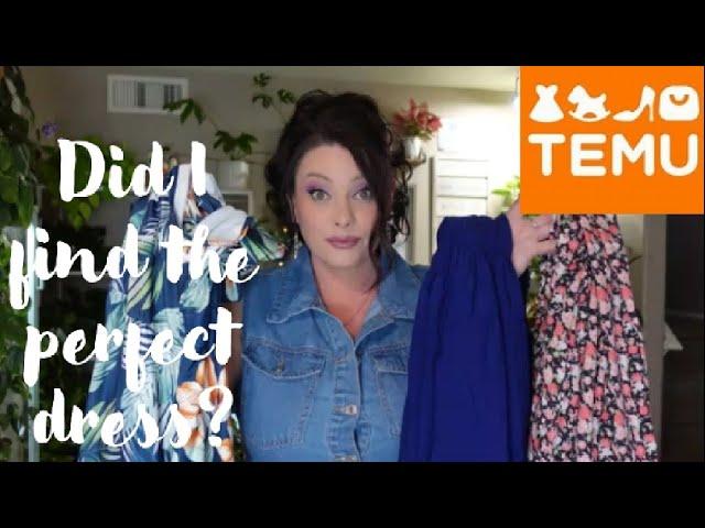 TEMU HAUL | Did I find the perfect dress? 