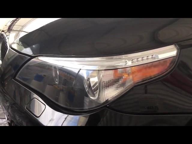 2007 BMW 5 Series - Headlight Restoration Austin