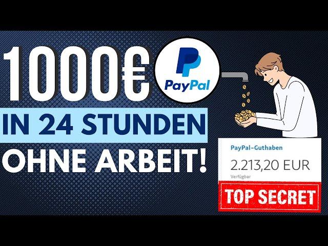 1000€ in 24 Stunden GRATIS für JEDEN Online Geld verdienen 2025 für Anfänger