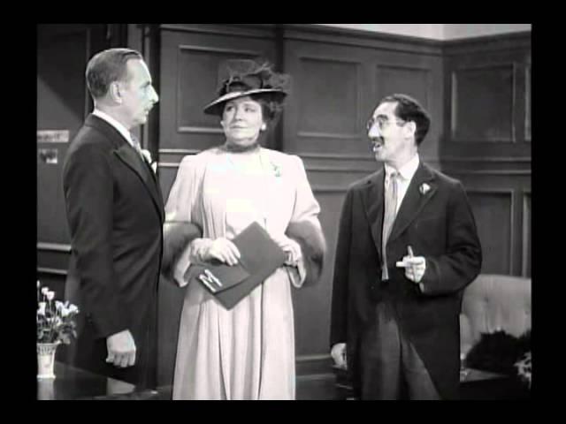 Marx Brothers The Big Store 1941 (Scene: Introduction of the Hired Detective)