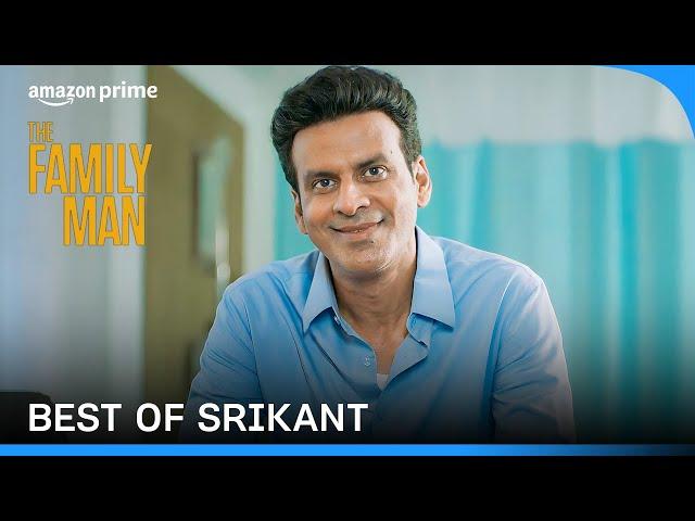 Best of Srikant ft. Manoj Bajpayee | The Family Man | Prime Video India